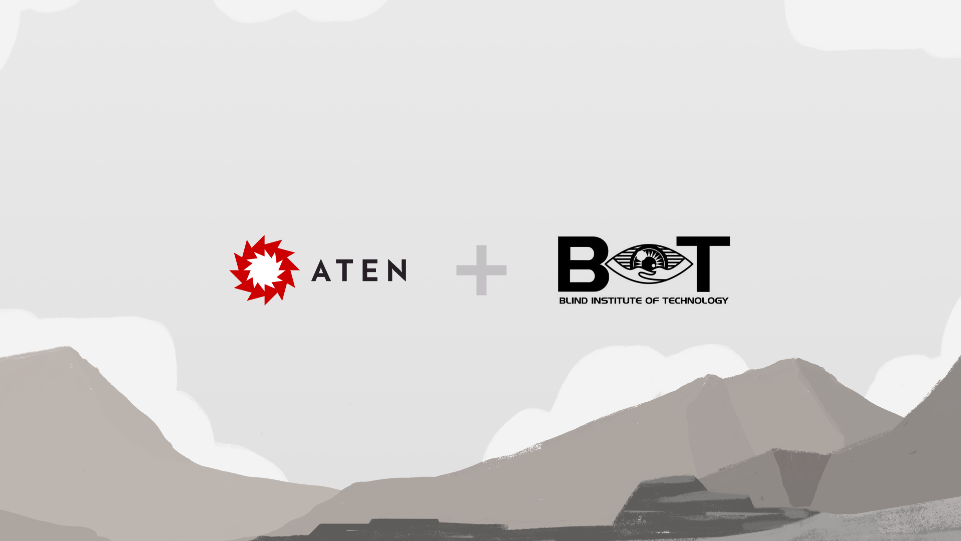 Image of Aten and Blind Institute of Technology logos