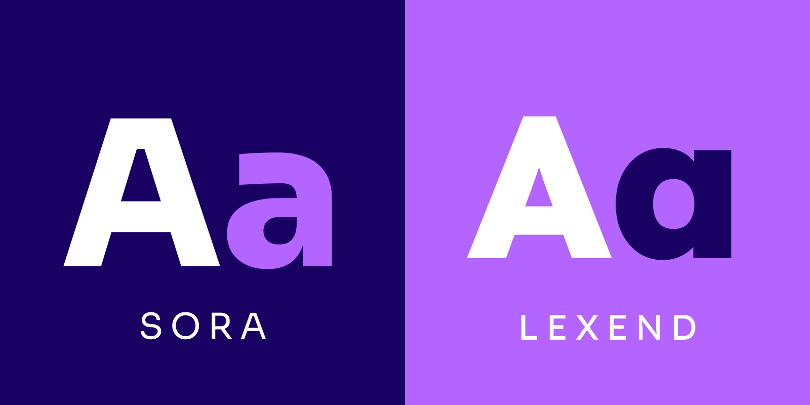 More iterations of the new typography and color choices
