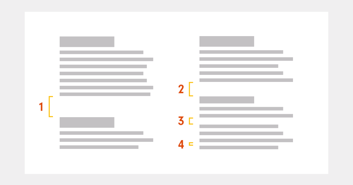 Whitespace Hierarchy | Aten Design Group